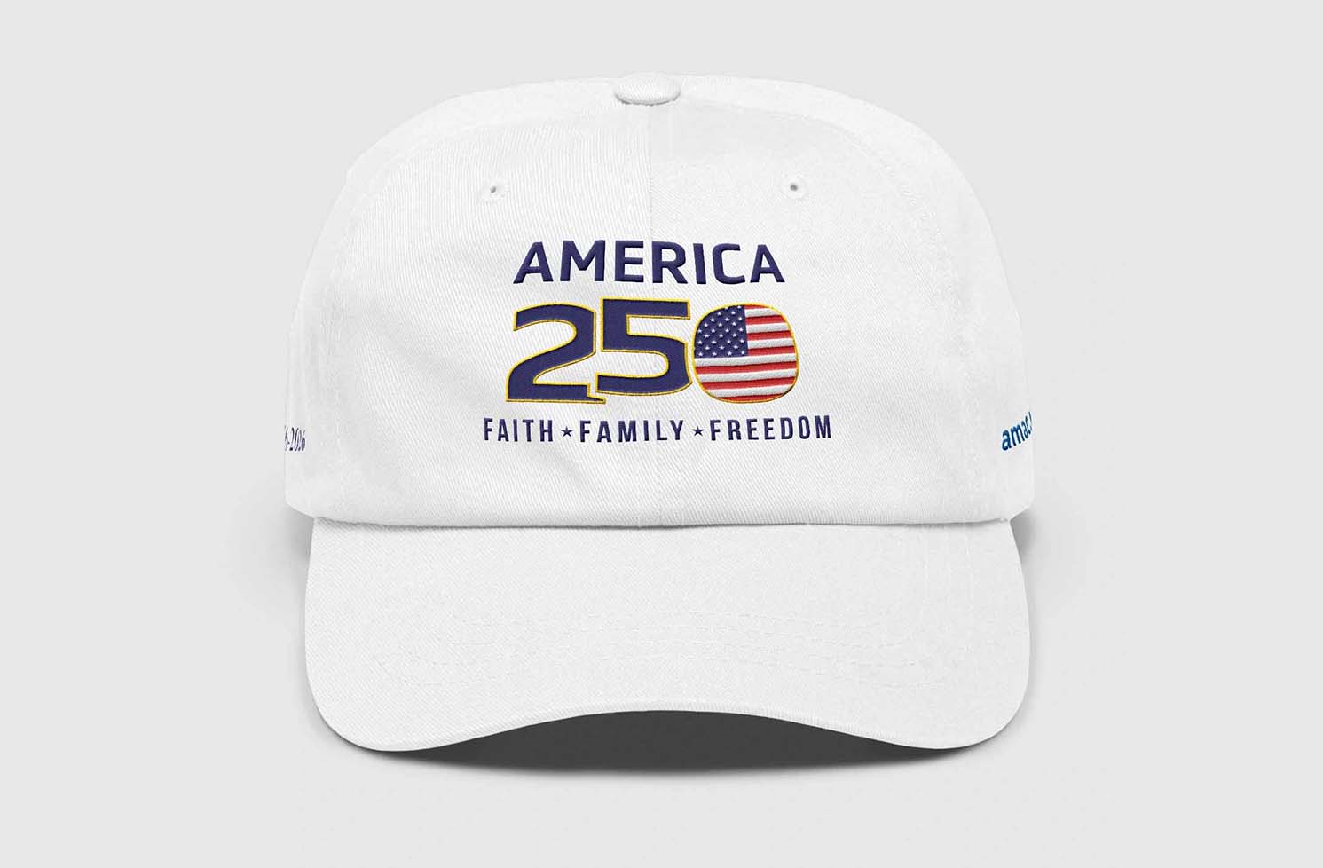 America 250 Commemorative Liberty Cap White